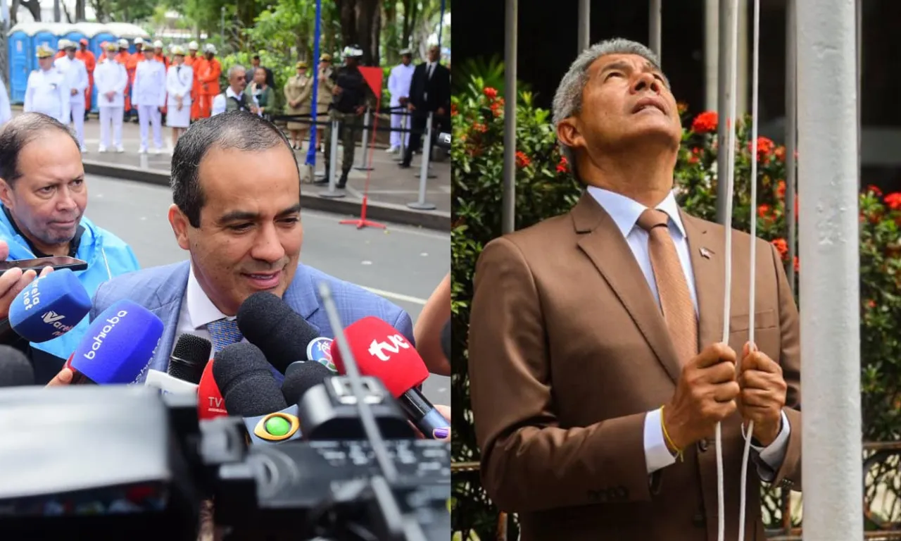 Reencontro entre Jerônimo e Bruno Reis marca celebrações do 7 de Setembro