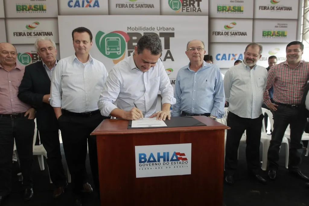 Governador autoriza início das obras do BRT em Feira de Santana