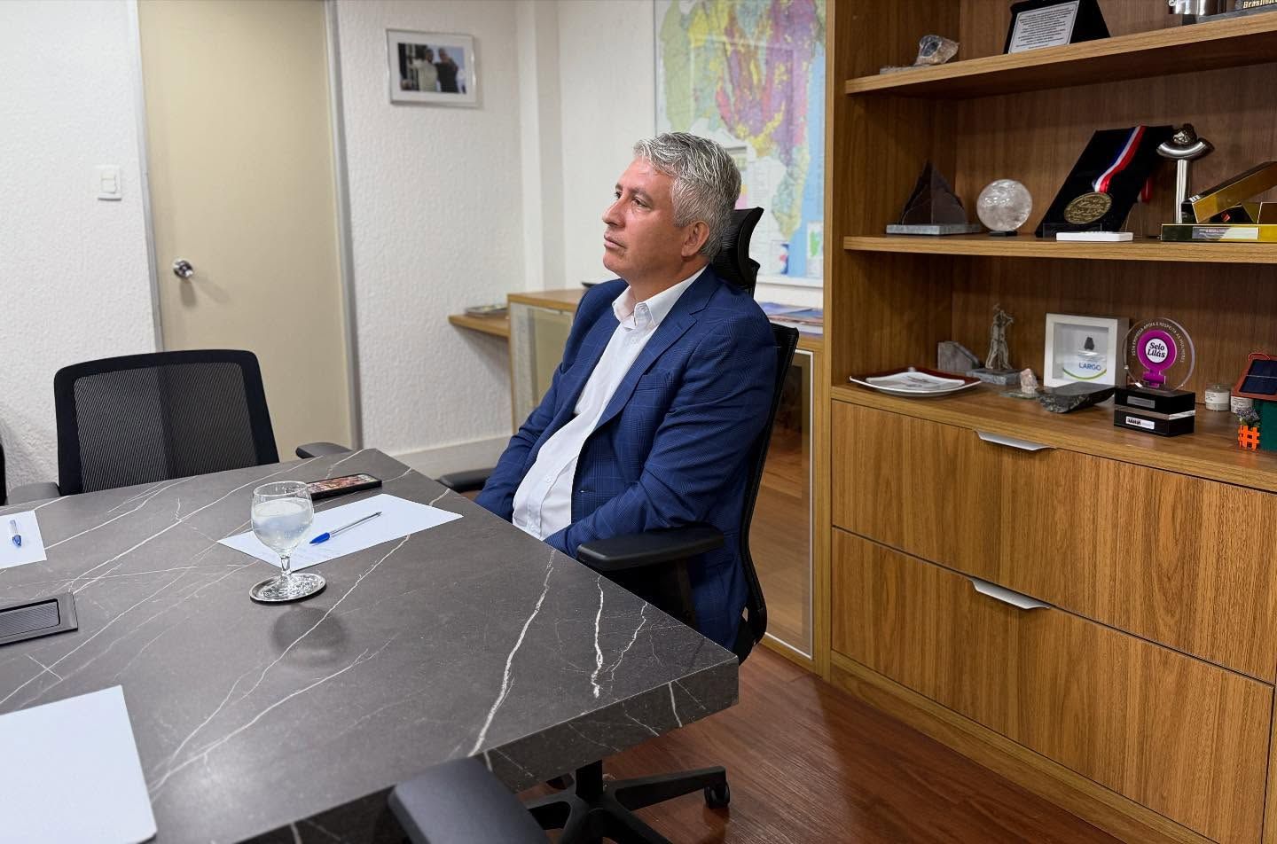 Carballal é presidente da Companhia Baiana de Pesquisa Mineral | Foto: divulgação/Facebook