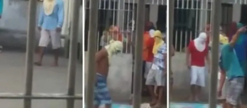 BARBÁRIE: Membros do PCC jogam futebol com cabeça de rival assassinado em presídio no Ceará; Veja vídeo