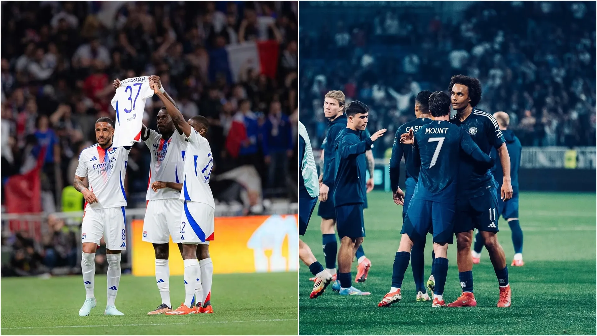 Lyon e Manchester pela Liga Europa