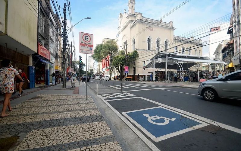 O im&oacute;vel citado no projeto fica na tradicional Avenida Sete de Setembro, uma das regi&otilde;es mais hist&oacute;ricas e comerciais do centro de Salvador/Foto: Reprodu&ccedil;&atilde;o/C&acirc;mara Municipal de Salvador&nbsp;