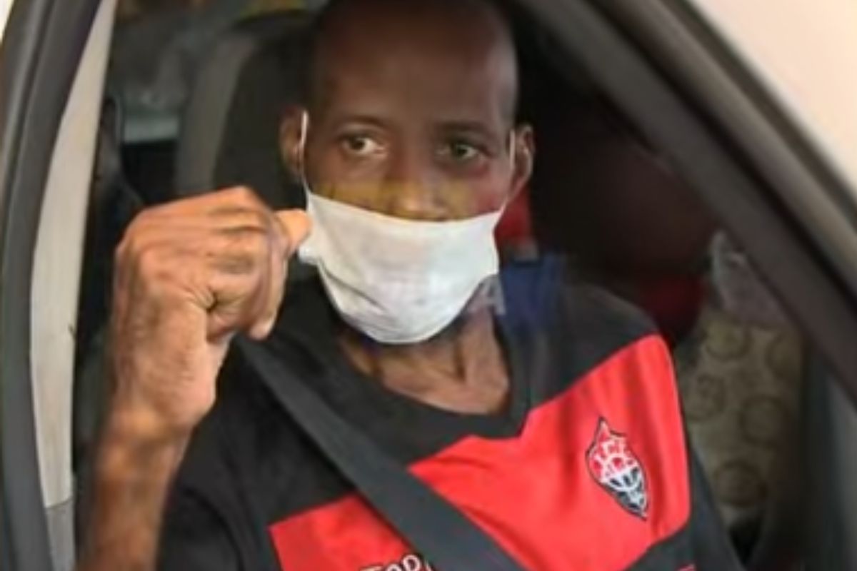 O Ex Pugilista Baiano Conhecido Como “holyfield”,ex Pugilista, De 59 Anos, Foi Preso Em Flagrante Na Madrugada.| Foto: reprodução TV Aratu