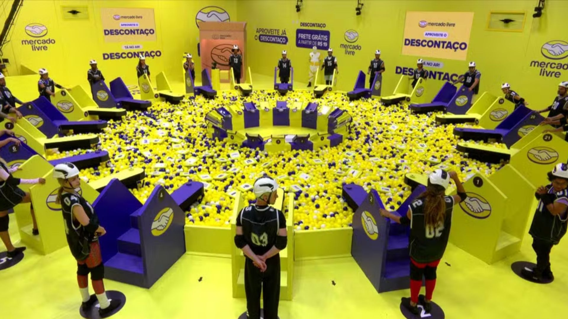 Prova do líder do Big Brother Brasil 26. Foto: Gshow