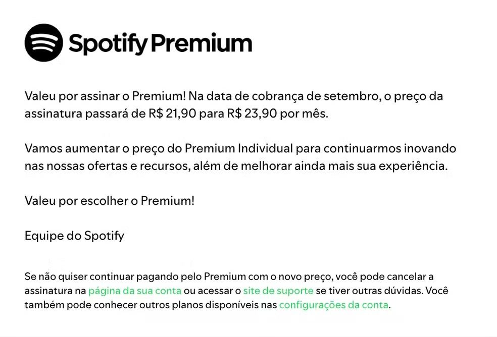 O reajuste faz parte de uma atualização global nos preços dos planos. | Foto: Redes Sociais