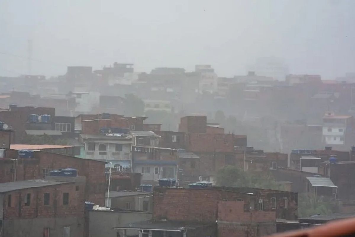 As chuvas em outubro em Salvador foram três vezes maiores do que a média histórica do mês. Foto: Jefferson Peixoto/Secom PMS
