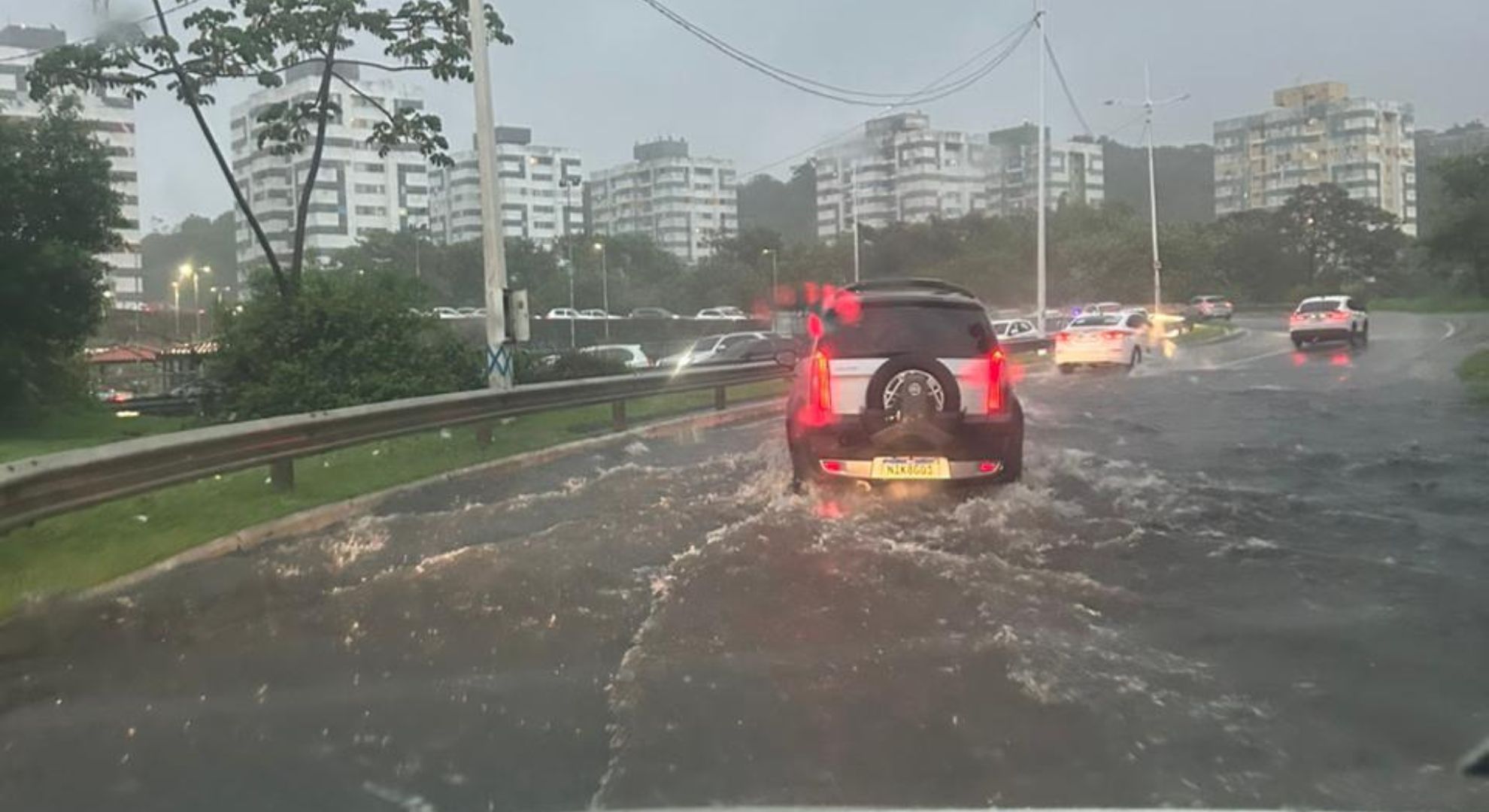Alerta de chuva intensa na Bahia. Foto: Bruna Castelo Branco | Aratu On