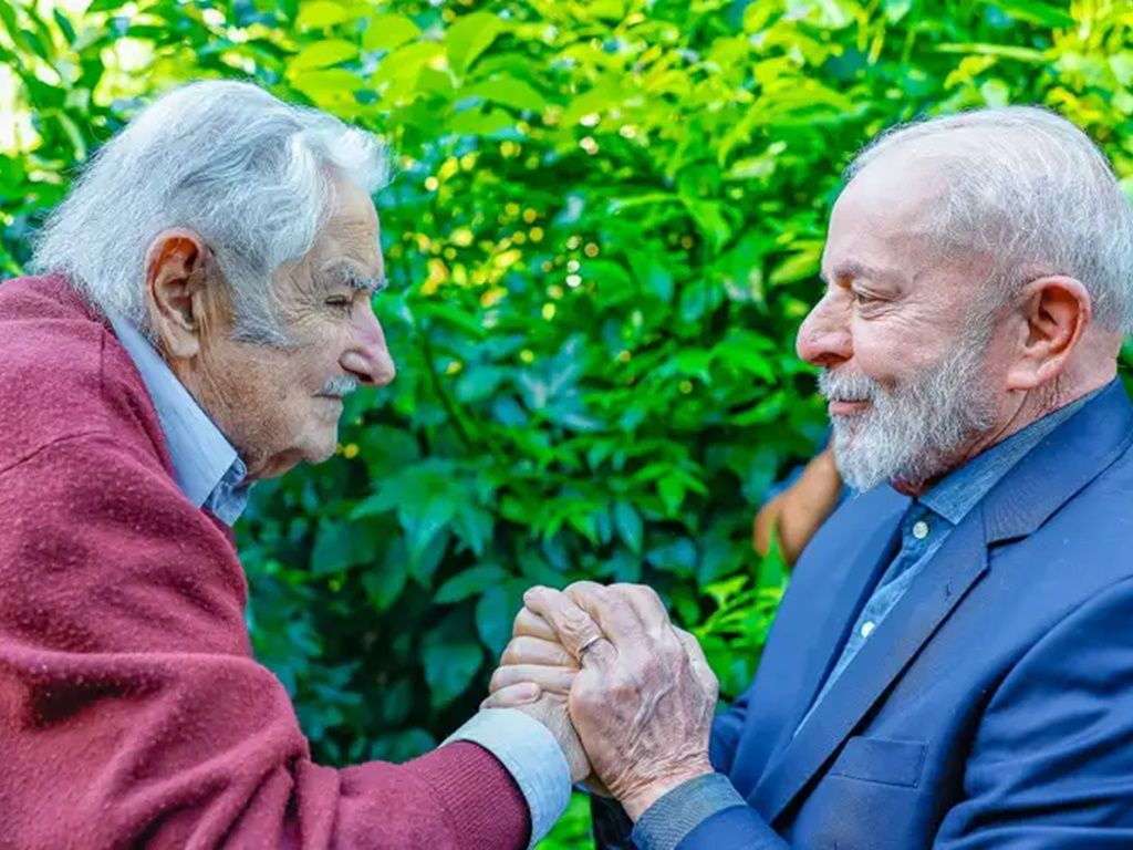 Mujica e Lula são amigos de longa data. Foto: Ricardo Stuckert/PR