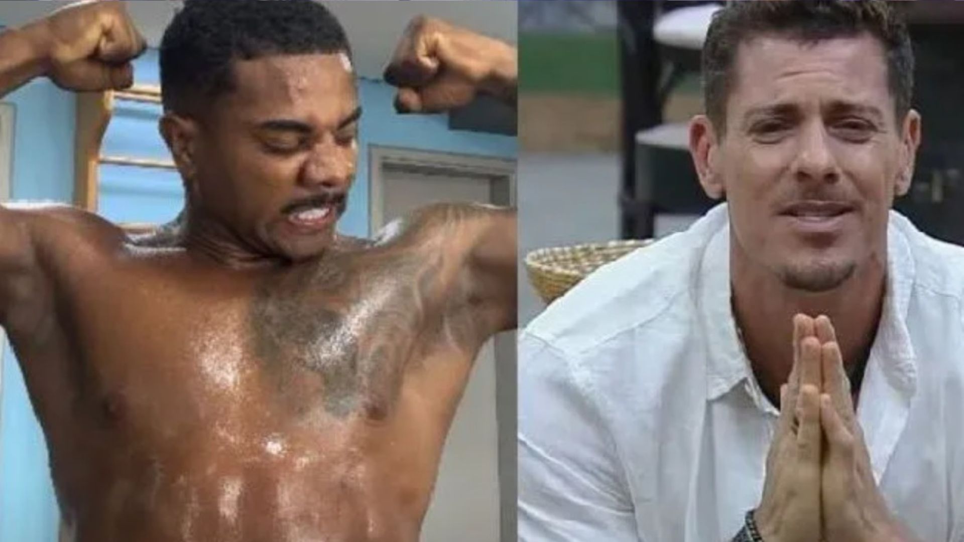 Davi Brito vai enfrentar Sacha Bali. Foto: Reprodução | CNN/Instagram