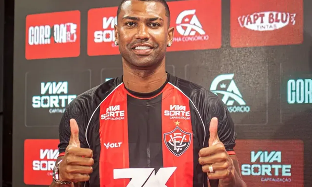 Novo reforço do Vitória, volante Wallace é campeão com Seleção Brasileira. Foto: Victor Ferreira/EC Vitória