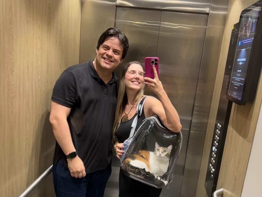 Em um vídeo publicado nas redes sociais, a ex-noiva de Daniel Keller falou que o luto enfrentado é aindo pior pois haviam se afastado dias antes. Foto: Tiktok/moniquealban.adv