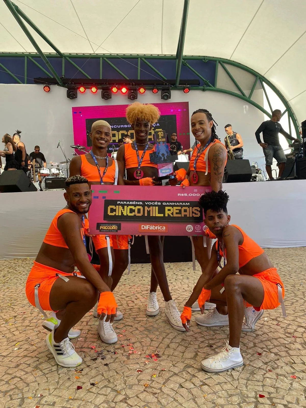 Cia de Dança Five é a grande campeã do Concurso de Dança Pagodão; assista