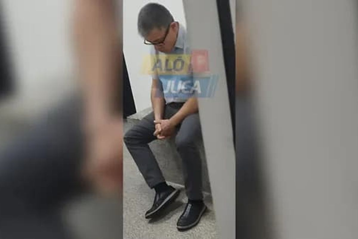 Ginecologista &eacute; preso em flagrante ap&oacute;s gravar partes intimas de paciente em Salvador. Foto: Reprodu&ccedil;&atilde;o Al&ocirc; Juca