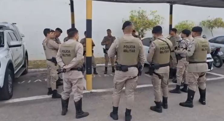Operação no Conjunto Penal de Paulo Afonso. Foto: Nucom/Seap