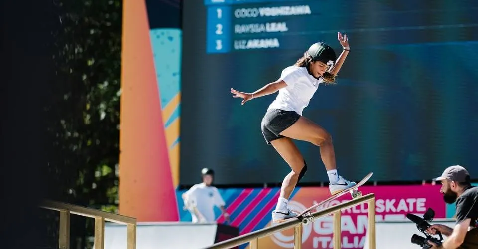 Rayssa Leal, a ‘Fadinha’ é campeã do Mundial de skate street em Roma