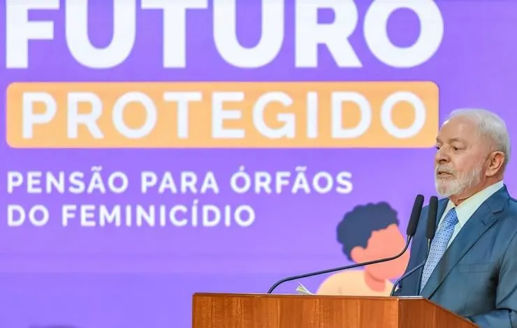 Lula sanciona lei que prevê pensão para filhos de vítimas de feminicídio