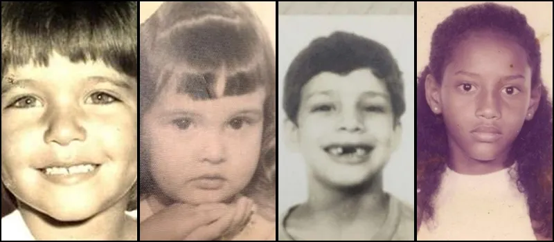 Aratu Online revela fotos ‘fofas’ de celebridades brasileiras quando eram crianças; Confira
