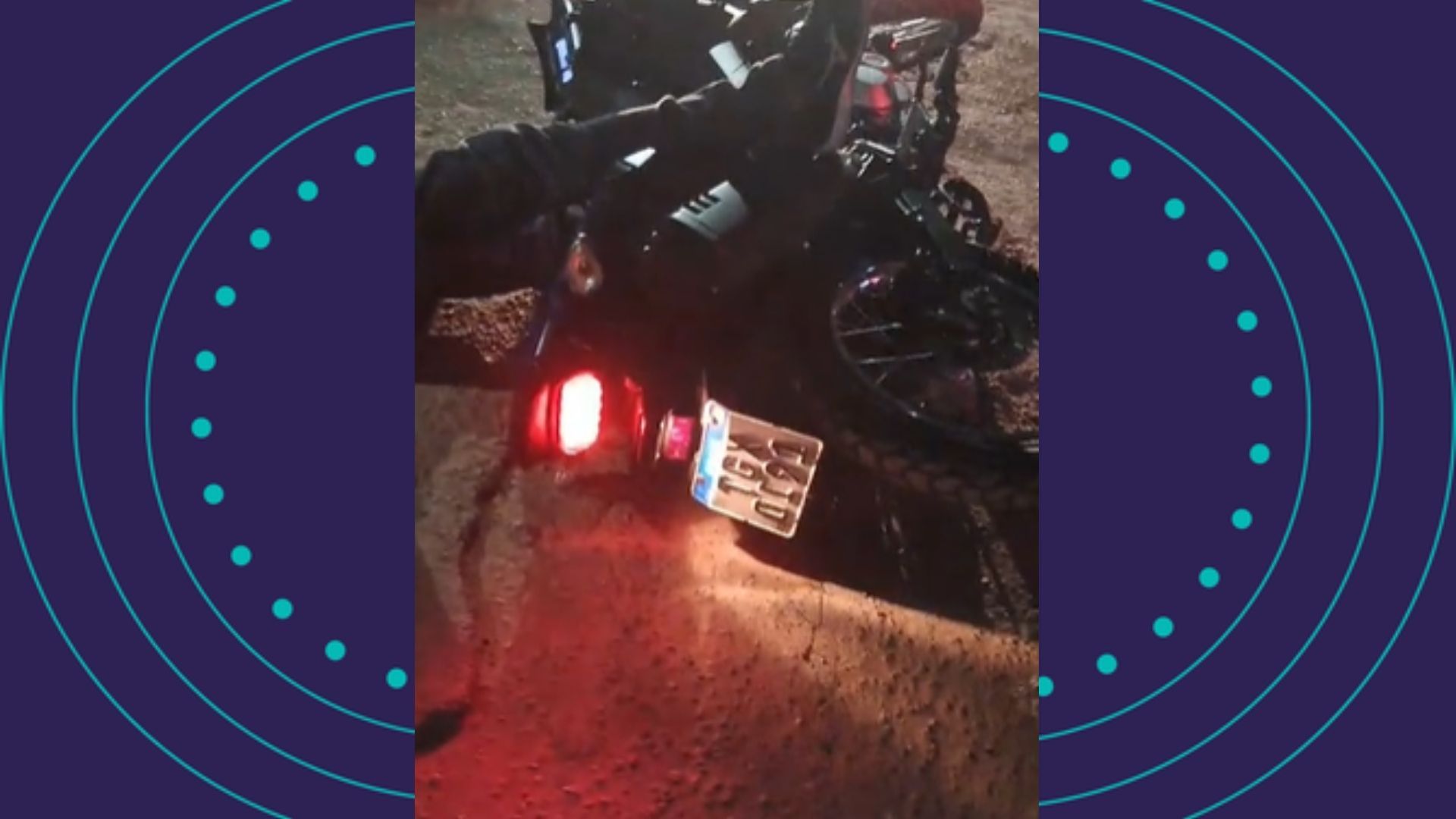 Mototaxista Morto no bairro de Itapu&atilde;. Foto: Redes sociais