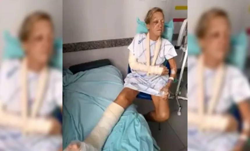 Idosa é espancada durante assalto em agência bancária do bairro de Stella Maris