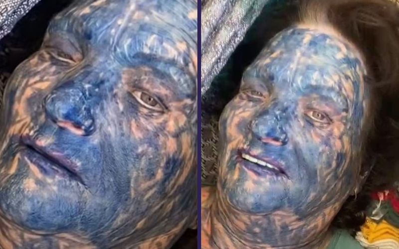 O v&iacute;deo da c&acirc;mera de monitoramento mostra a av&oacute; se dirigindo at&eacute; a rede, na varanda, para descansar/Foto: Reprodu&ccedil;&atilde;o/Redes Sociais