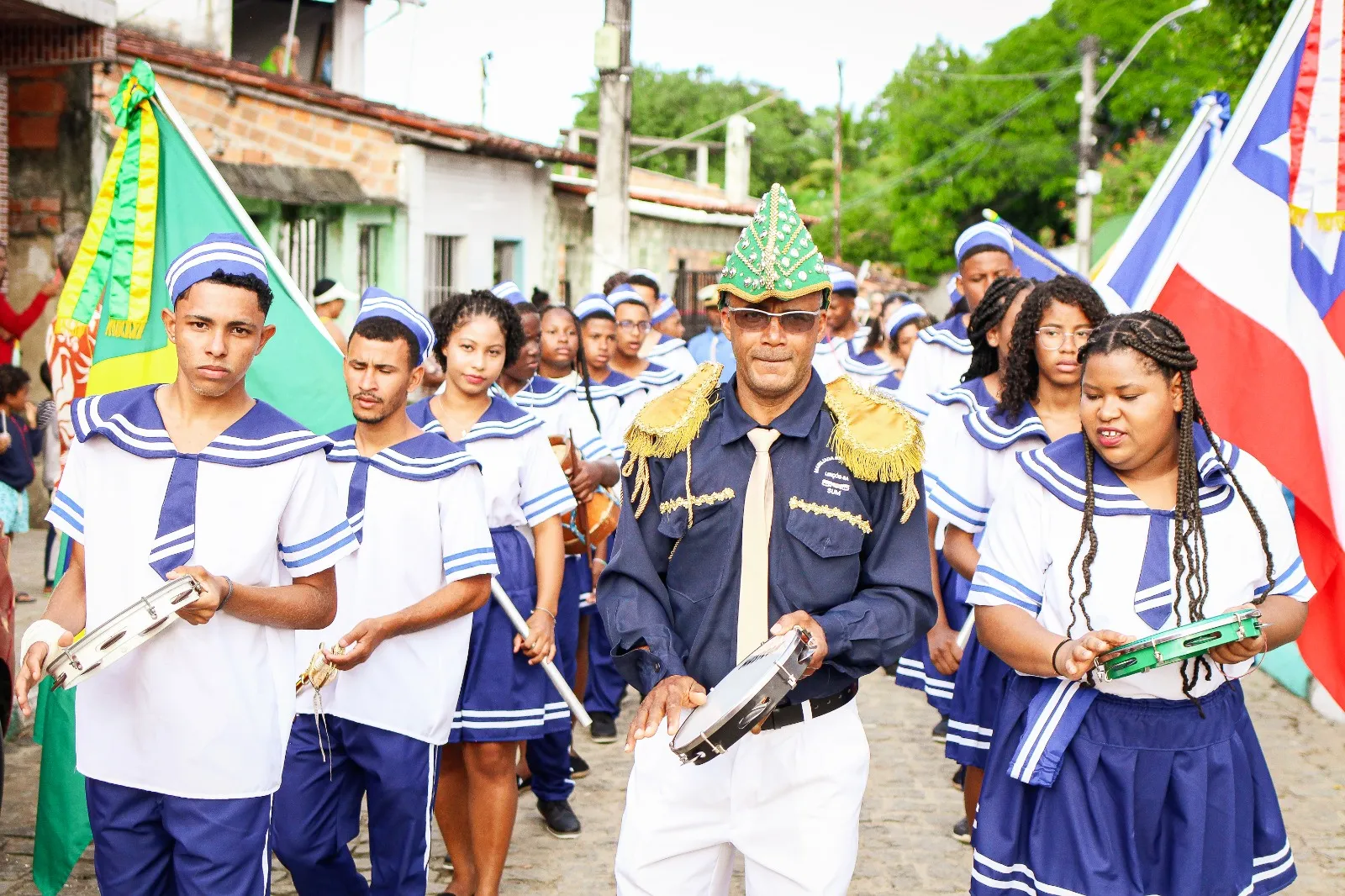 Cheganças e Marujadas fazem festa da cultura popular no Recôncavo Baiano