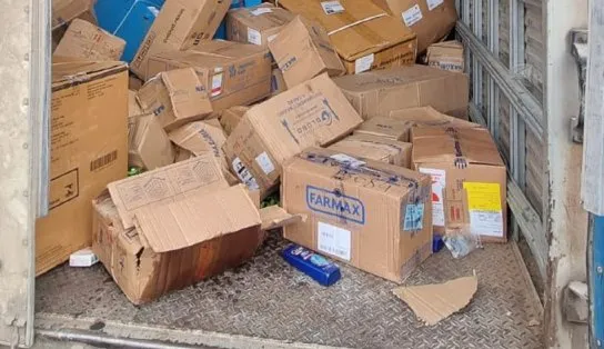 Polícia recupera carga de remédios roubada e avaliada em R$ 210 mil na Bahia; criminoso é preso na ação