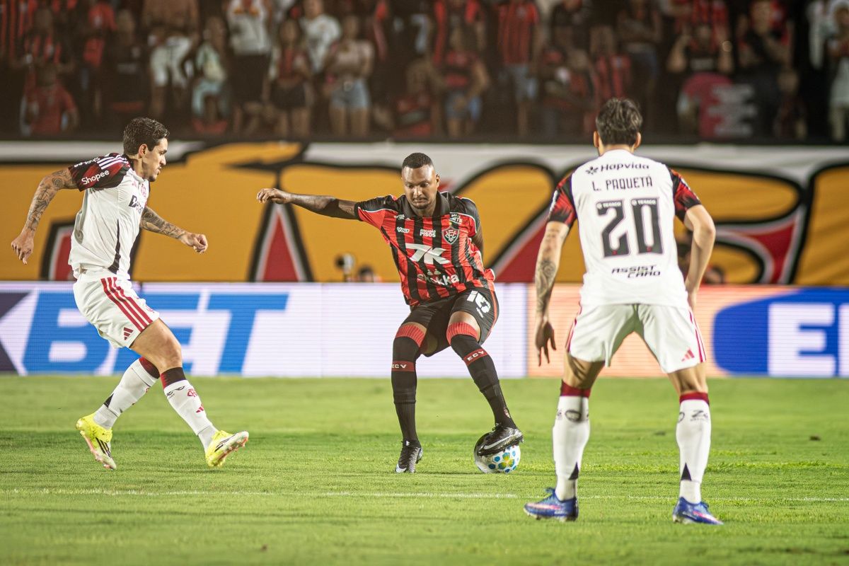 Vit&oacute;ria x Flamengo. Foto: Victor Ferreira/EC Vit&oacute;ria