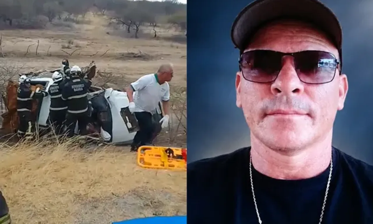 Colis&atilde;o entre ve&iacute;culos deixa homem morto e outras tr&ecirc;s pessoas feridas no norte da Bahia. Foto: Reprodu&ccedil;&atilde;o Redes Sociais