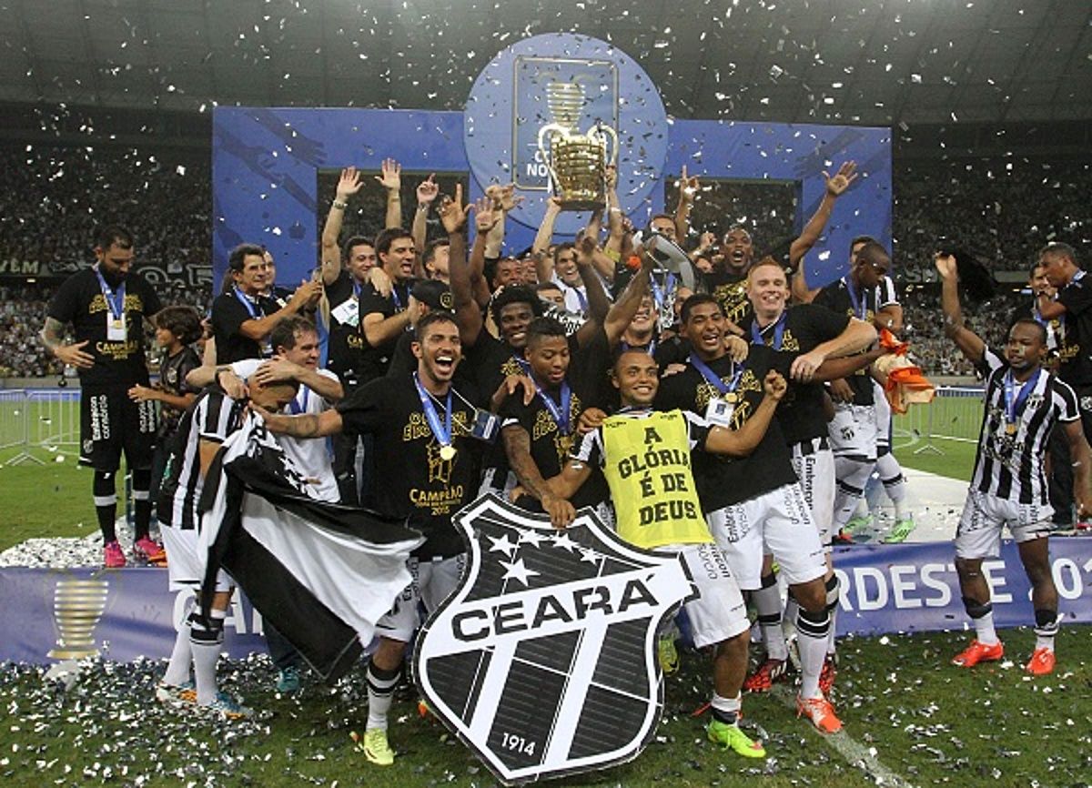 O primeiro título do Ceará na Copa do Nordeste foi em 2015. Foto: Reprodução/Ceará