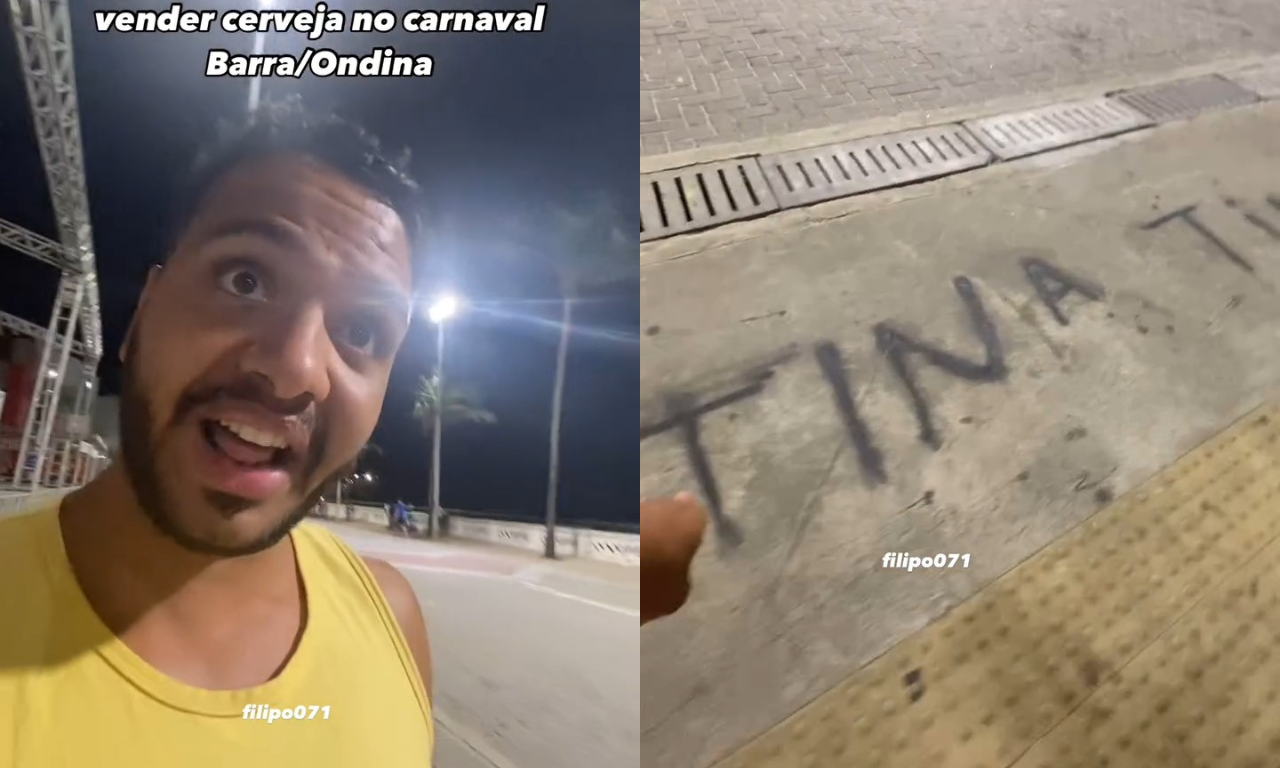 Influenciador sofre ameaças após vídeo viral. Foto: redes sociais | @filipo071