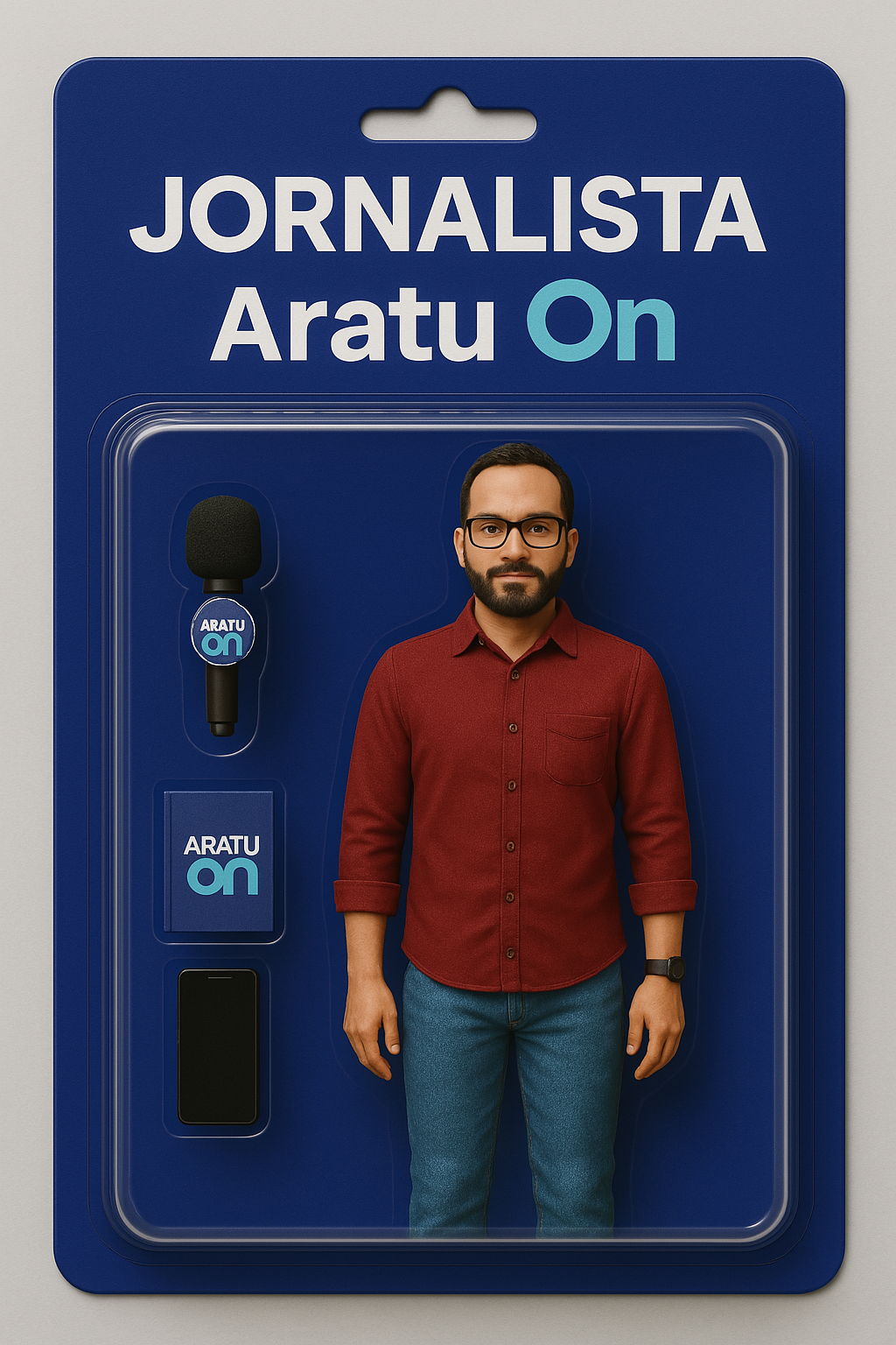 É possível participar da trend do boneco na caixa usando o ChatGPT. Foto: Criada com IA/ChatGPT