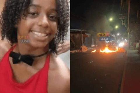 Protesto Por Thamiris Fam&iacute;lia Realiza Manifesta&ccedil;&atilde;o Por Desaparecimento De Adolescente Que J&aacute; Dura Cinco Dias