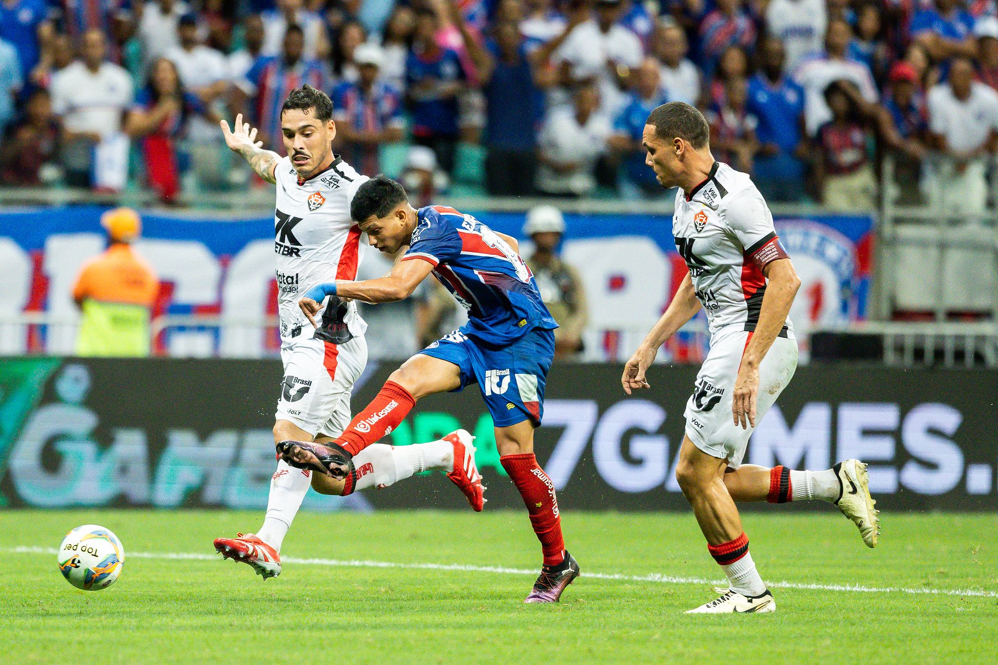 Ba-Vi acontece na Fonte Nova, com torcida única | Foto: Letícia Martins/EC Bahia