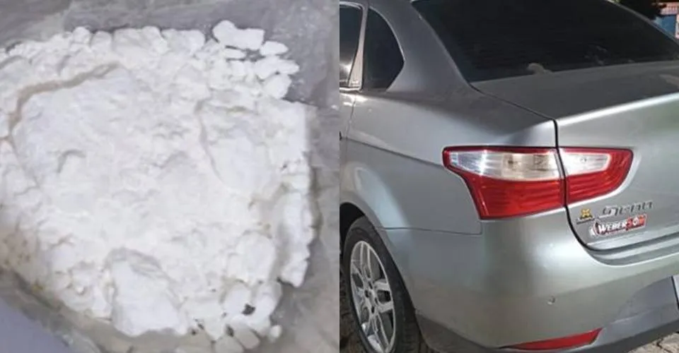 Drogas e veículo roubado são apreendidos pela Polícia Militar na Bahia