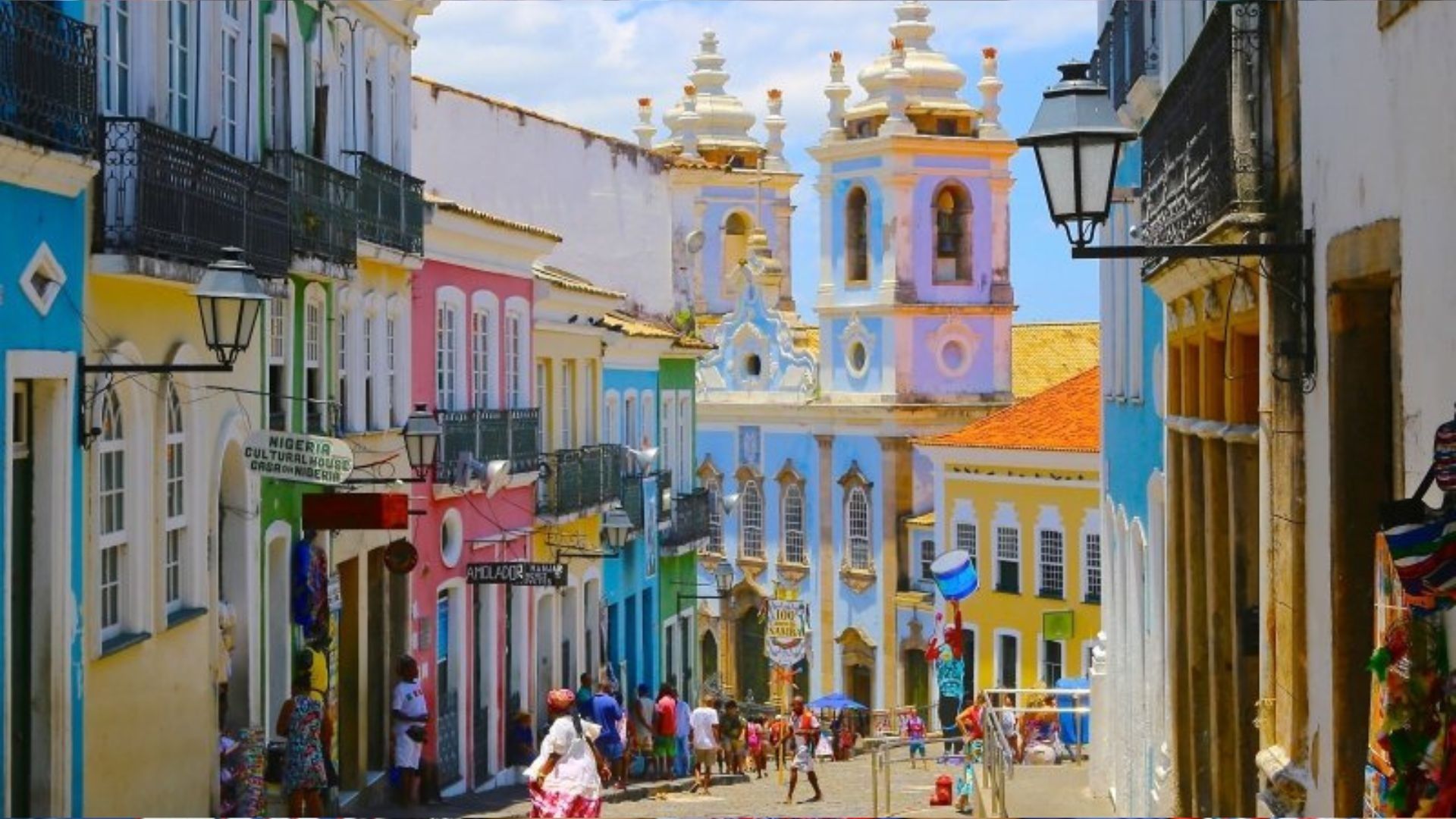 Pelourinho/Salvador. Foto: Ilustração