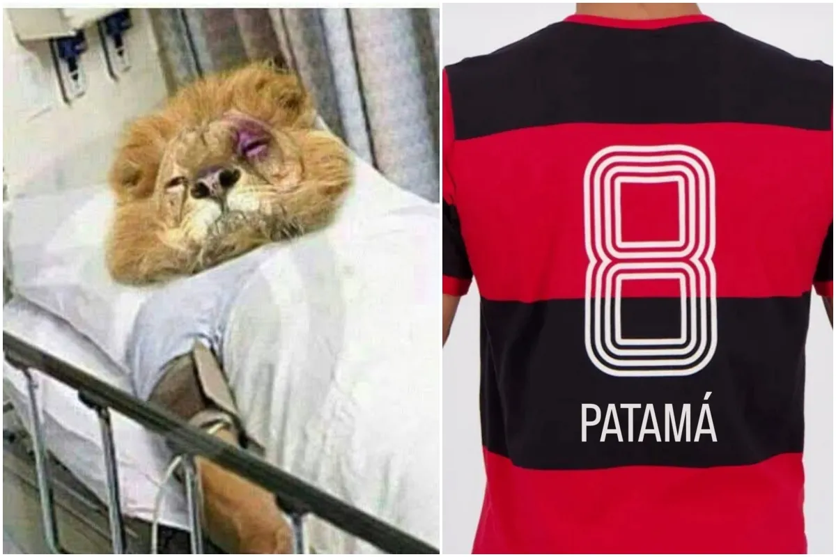 '8 patamá’ e ‘Leão na UTI’: veja memes da goleada sofrida pelo Vitória