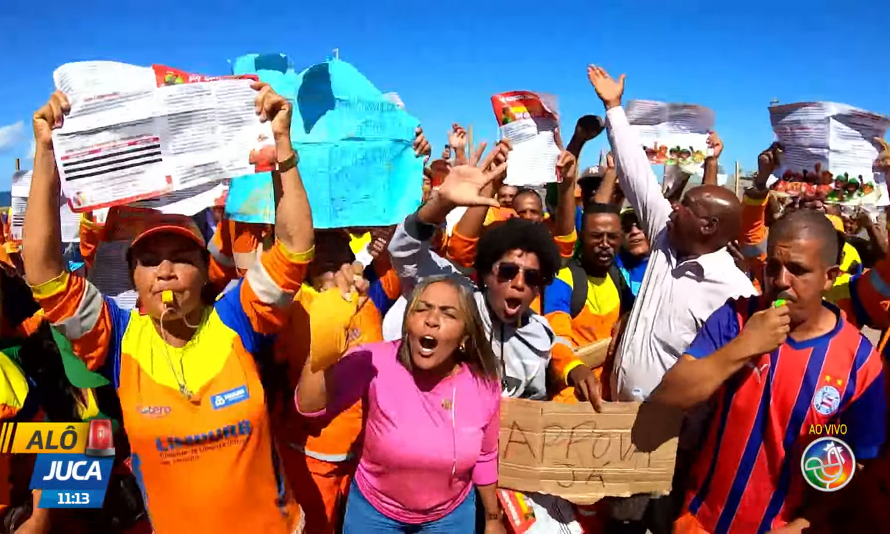 Greve dos Garis. Foto: Divulga&ccedil;&atilde;o