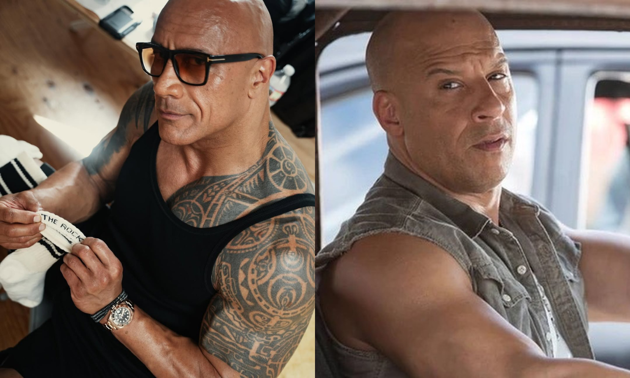 Foto: redes sociais | @therock | @vindiesel