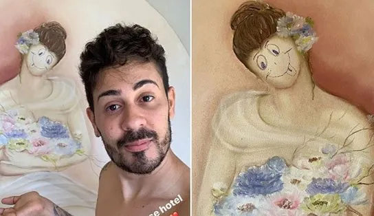 Brincadeira que custou caro: Carlinhos Maia é condenado a pagar R$ 30 mil a artista após vandalizar quadro