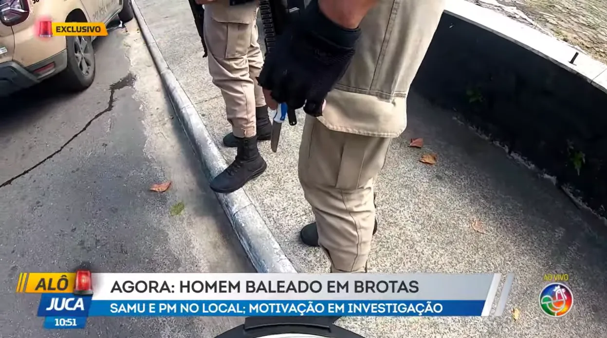Homem é baleado pela PM após ameaçar fiéis dentro de igreja em Salvador 