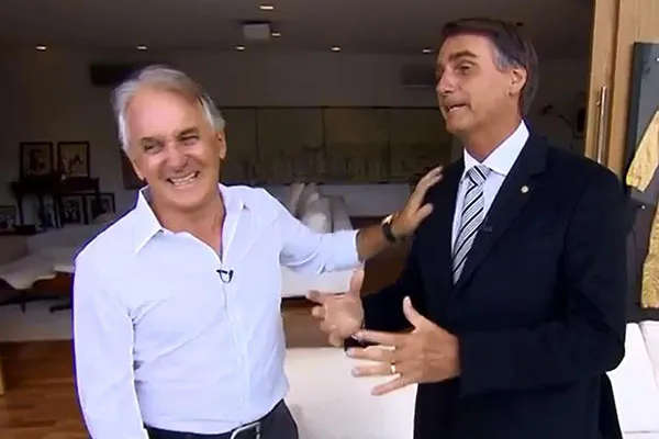 Otávio Mesquita tem papo polêmico com o deputado Jair Bolsonaro