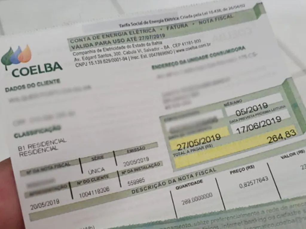 Conta de luz 