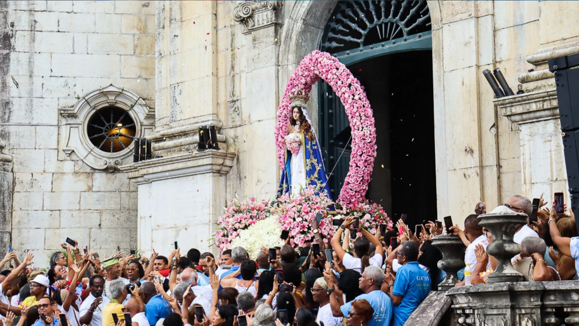Padroeira da Bahia: fiéis homenageiam Nossa Senhora da Conceição da Praia