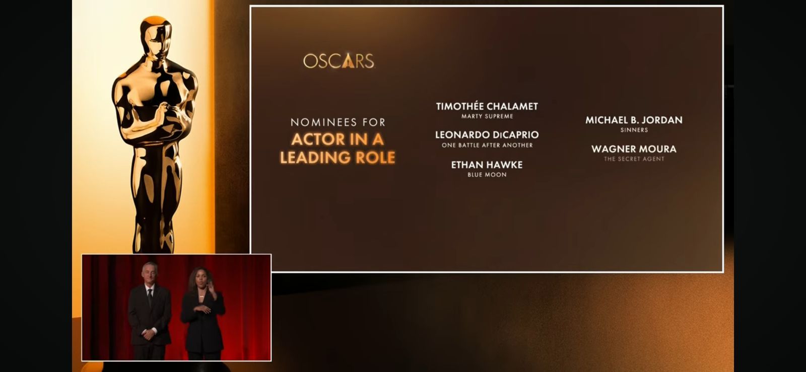 Wagner Moura foi indicado a Melhor Ator. | Foto: Reprodu&ccedil;&atilde;o