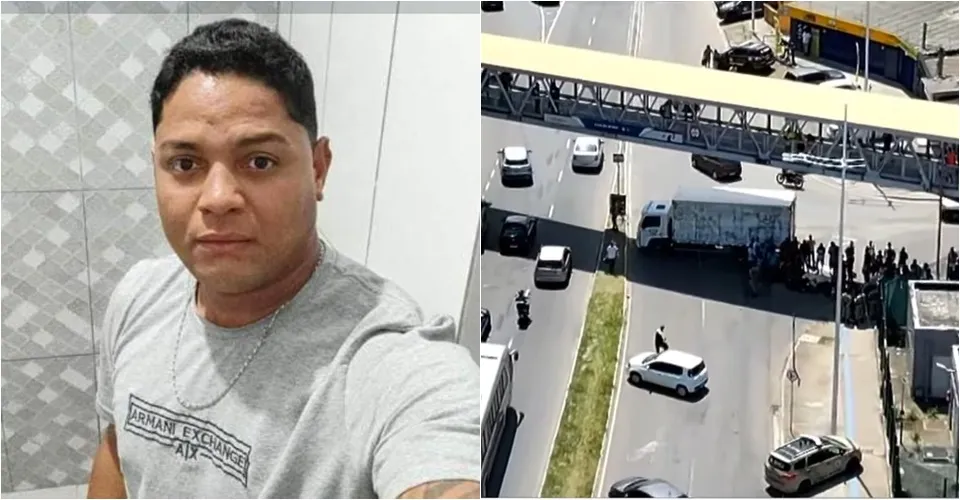 Familiares acusam PM de matar caminhoneiro e fazem protesto na Avenida ACM
