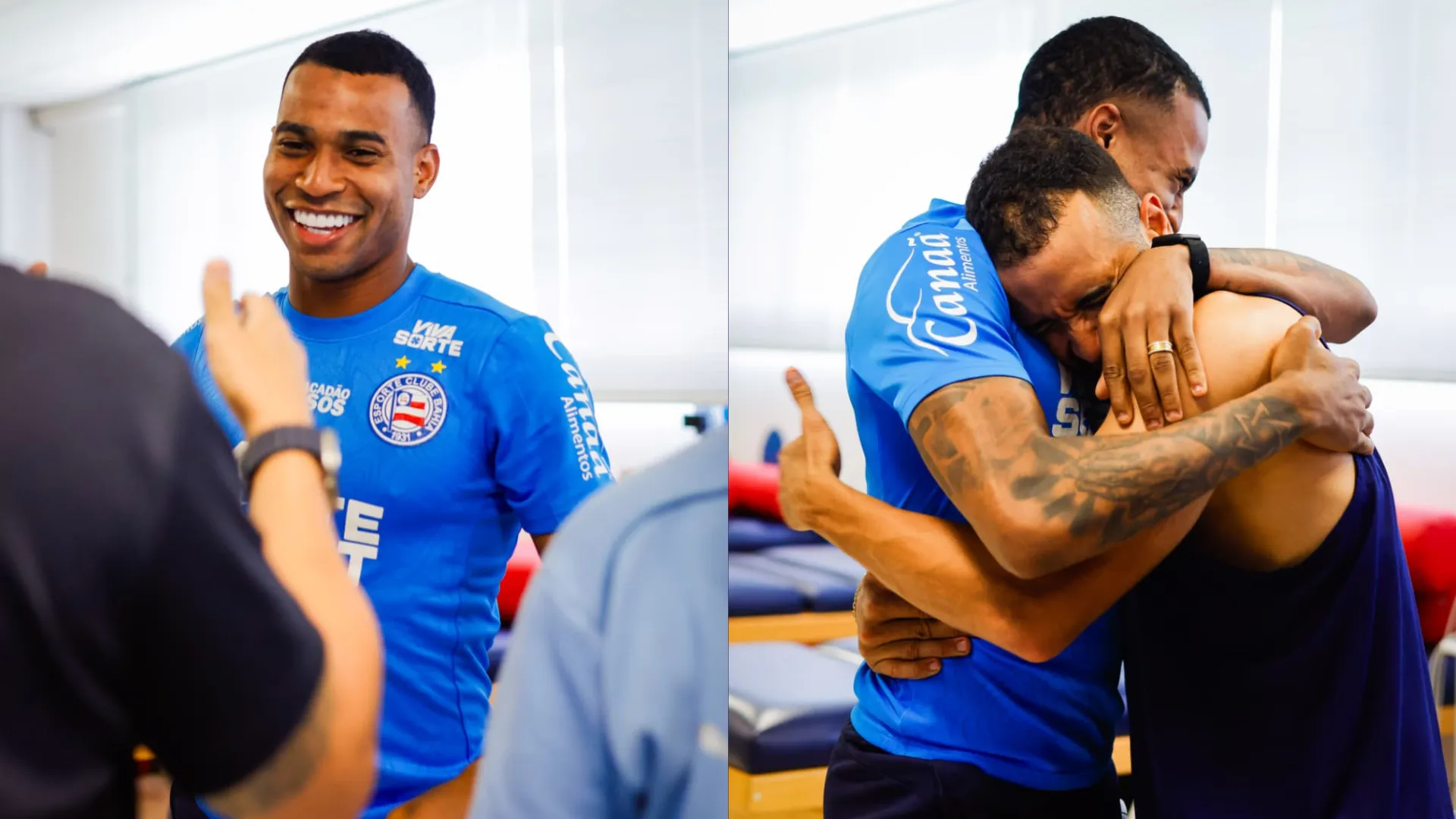 Jogadores do Bahia comemoram convocação de Jean Lucas para a seleção; vídeo