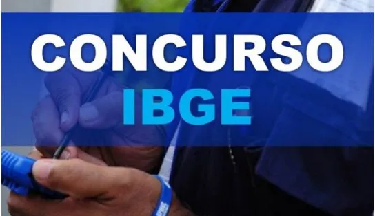 IBGE abre processo seletivo para nível médio com 398 vagas e salário de até R$ 2,1 mil; inscrições começam nesta segunda