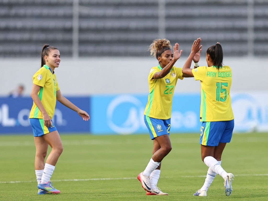 Com o resultado, a Seleção Feminina chegou aos seis pontos e lidera o Grupo B da Copa América. Foto: Livia Vilas Boas/CBF
