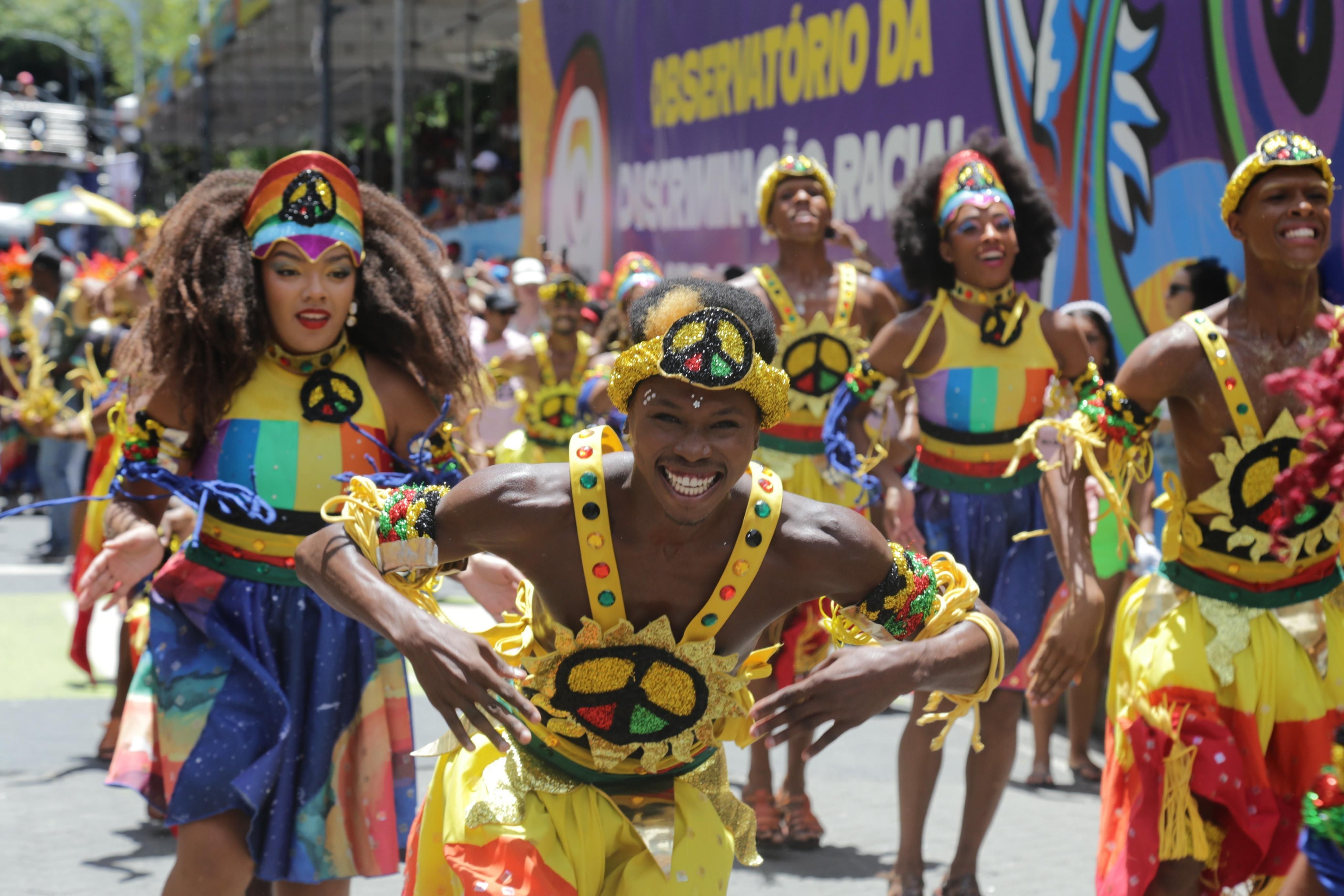 Olodum Campo Grande. | Foto: Gilberto Jr./Secom