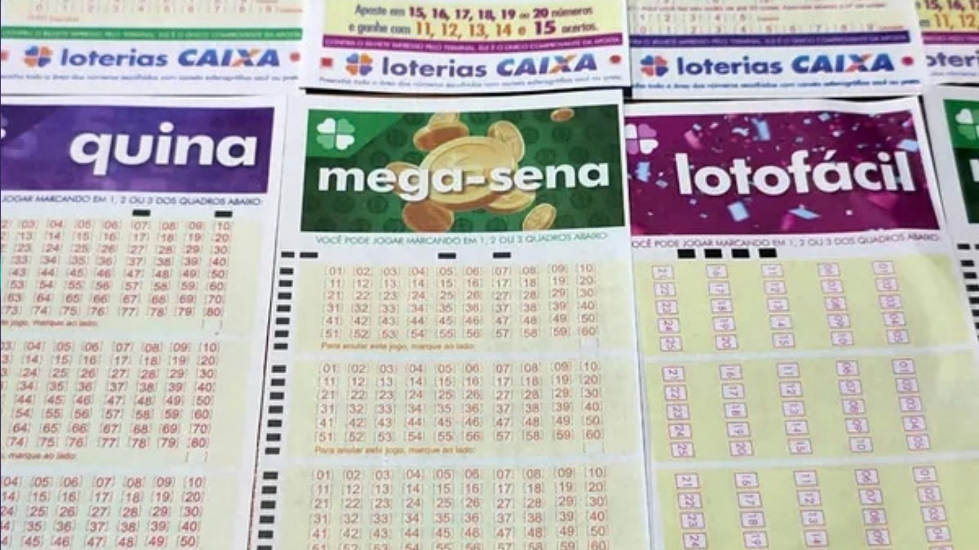 Sorteios da Loteria Caixa